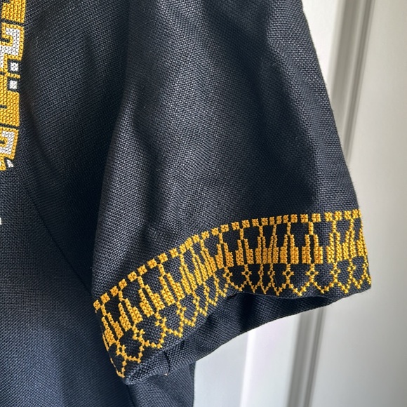 Gorgeous Sindhi Embroidered Design Black Dress Hurmuch - Picture 4 of 8